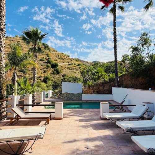 Yoga Auszeit Andalusien Pool