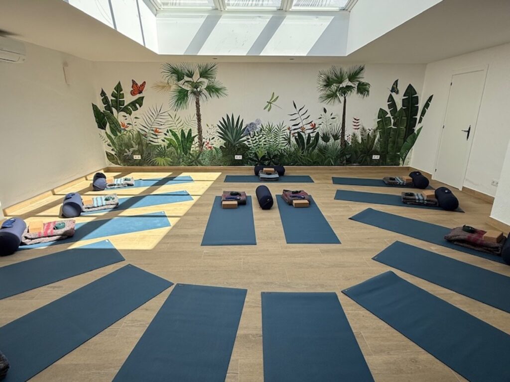 Yoga Shala Raum - Retreat Andalusien